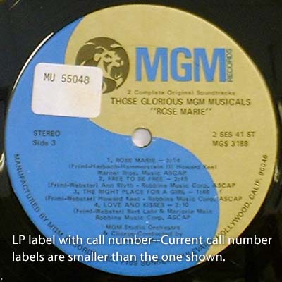 LP label