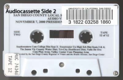 Audiocassette Side 2